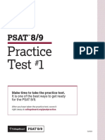 Practice Test 1: Front Cover