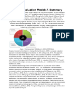 The CIPP Evaluation Model