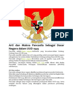 Arti Dan Makna Pancasila Sebagai Dasar Negara Dalam UUD 1945