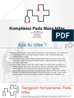 Komplikasi Nifas