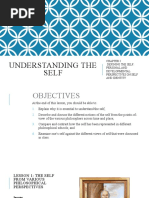 Lesson 1 The Self From Various Philosophical Perspectives