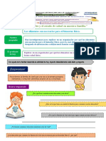 Sesion de Ciencia y Tecnologia Tercer Grado de Primaria