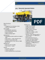 ROVJET 404 - Remotely Operated Vehicle: Specifications