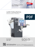 Series: Leaflet Folding Machine