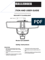 Challenger SF Led Instructions