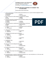 Summative Test For Second Quarter in Cookery 7&8 SY 2020-2021