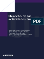 Derecho de Las Actividades Turisticas