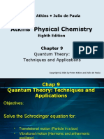 Atkins' Physical Chemistry: Quantum Theory: Techniques and Applications