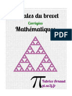 Brevet 2020 Maths