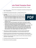 1 Klausula Pokok Perjanjian Penjaminan Emisi Saham