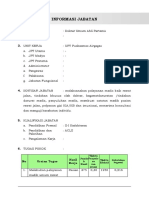 Anjab Dokter Umum Pertama