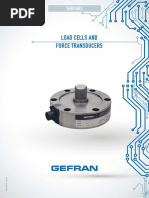 Load Cells and Force Transducers: Sensors