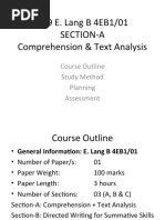 Cl-9 E. Lang B 4EB1/01 Section-A Comprehension & Text Analysis