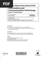 Information and Communication Technology: Pearson Edexcel International GCSE