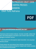 Kerusakan Produk Obat Dan Makanan Serta Proses Pencegahannya 2