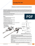 Averaging Pitot Tube: Principle of Operation