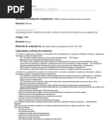 Analice El Objetivo General de Un Certificado de Profesionalidad