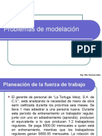 Problemas de Modelación - Enunciado