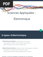 Sciences Appliquees Electronique