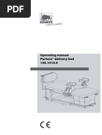 Operating Manual Partura® Delivery Bed 140.1010.0