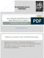 9 - Bacterias Fastidiosas de Importancia Clínica