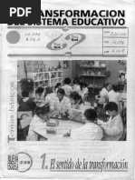 La Transformación Del Sistema Educativo - Completo.