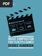 Berklee Online Music Composition FilmTVGames Degree-TRADUZIDO