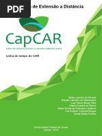 CapCAR. Curso de Extensão A Distância. Linha Do Tempo Do CAR