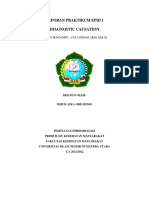 Laporan Praktikum Epid 1 Diagnostic Causation: Dosen Pengampu: Zata Ismah, SKM, M.K.M