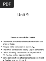 Phonetics 9 - Strong and Weak Syllables