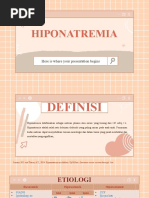 HIPONATREMIA