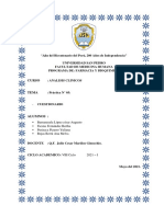 TAREA #5 - Cuestionario Hemograma