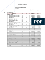 8.6 8500 Meters Materials Cost Unit Qty Unit Rate Cost Appurtenances Description Isolation Valves