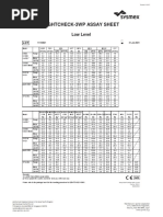 Eightcheck-3Wp Assay Sheet: Low Level