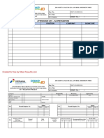 JO HSE 014 JSA (Greenfield) Form