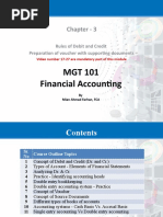 Mgt101-3 - Double Entry Bookkeeping System - Rules of Dr. and CR