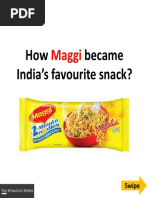 How Became India's Favourite Snack?: Maggi