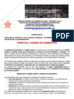 Que Es Cadena de Suministro o Supply Chain PDF