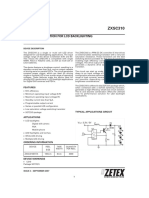 ZXSC310: Led Driver Solution For LCD Backlighting