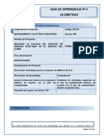 Guía de Aprendizaje 4. Instalaciones Eléctricas de Baja Tensión