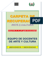 CARPETA DE RECUPERACIÓN ARTE 3° 4° y 5° - CORREGIDO