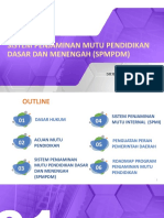 Kebijakan Sistem Penjaminan Mutu Pendidikan Dasar Dan Memengah