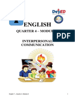 English: Quarter 4 - Module 2