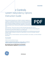 Mark Vie Controls: System Redundancy Options Instruction Guide