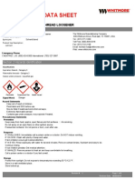 Mechanics Thread Loosener SDS English Aerosol