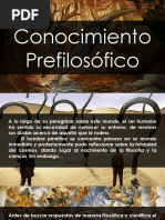 Conocimiento Prefilosófico