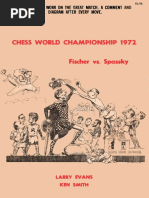 1972 WC, Fischer-Spassky by Evans and Smith OCR