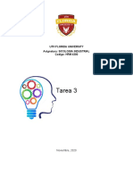 TAREA Modulo 3 SICOLOGIA INDUSTRIAL