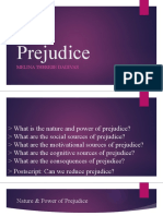 Prejudice: Melina Therese Dadivas