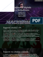 Cittadinanza Digitale Cyberbullismo